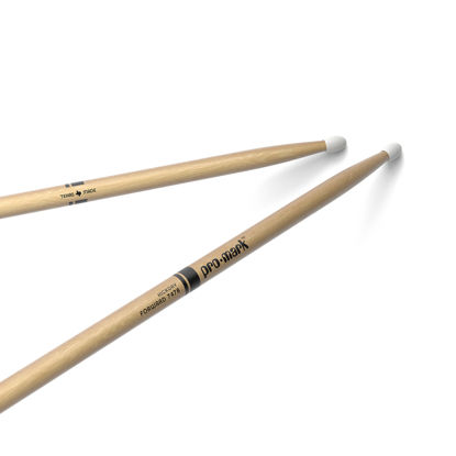 Picture of ProMark Classic Forward 747B Hickory Drumsticks, Oval Nylon Tip, One Pair