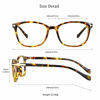 Picture of LifeArt Blue Light Blocking Glasses, Anti Eyestrain, Computer Reading Glasses, Gaming Glasses, TV Glasses for Women Men, Anti Glare (Brown Tortoise, +0.75 Magnification)