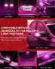 Picture of LASFIT 194 168 T10 192 2825 W5W LED Bulb Canbus Error Free, Non-Polarity 400LM Extremely Bright for Dome Map Courtesy Door License Plate Trunk Cargo Lights, 12-24V, Purple Pink (Pack of 2)