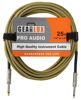 Picture of Gearlux Instrument Cable/Professional Guitar Cable 1/4 Inch to 1/4 Inch, Tweed, 25 Foot