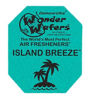 Picture of Wonder Wafers 25 CT Individually Wrapped Island Breeze Air Fresheners