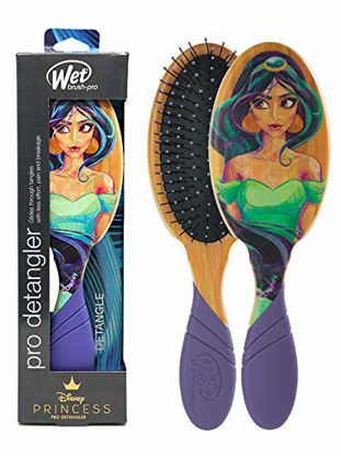 Picture of Wet Brush-Pro EasyGrip Pro Detangler Hair Brush, Limited Edition Disney Stylized Princes, Jasmine