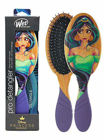 Picture of Wet Brush-Pro EasyGrip Pro Detangler Hair Brush, Limited Edition Disney Stylized Princes, Jasmine