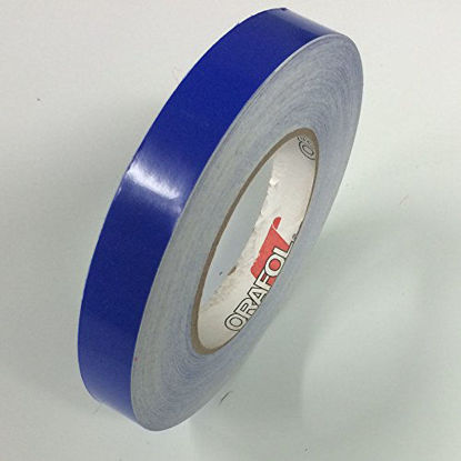 Picture of ORACAL Vinyl Striping Tape 651 - Pinstripes, Decals, Stickers, Striping - 3 inch x 150ft. roll - Brilliant Blue