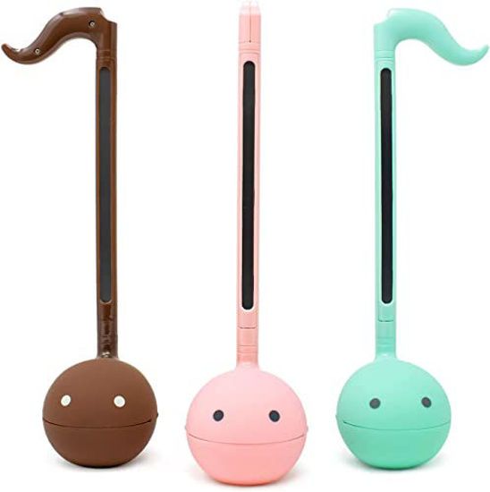 Picture of Otamatone [Sweet Series] Japanese Character Electronic Musical Instrument Portable Synthesizer from Japan by Cube/Maywa Denki [Japan Import] - Strawberry + Mint + Chocolate (Set)