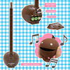 Picture of Otamatone [Sweet Series] Japanese Character Electronic Musical Instrument Portable Synthesizer from Japan by Cube/Maywa Denki [Japan Import] - Strawberry + Mint + Chocolate (Set)