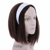 Picture of Girls 2 inch Satin Headband - White