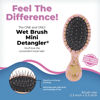 Picture of Wet Brush Squirt Detangler Hair Brushes - Peach, Geo - Mini Detangling Brush with Ultra-Soft IntelliFlex Bristles Glide Through Tangles with Ease - Pain-Free Comb for All Hair Types