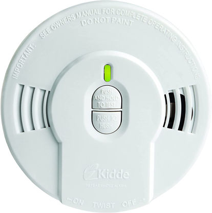 Picture of Kidde Smoke Detector with Long Life Lithium Battery, LED Lights & Replacement Alert