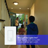 Picture of Lutron Maestro Motion Sensor Switch | No Neutral Required, 150W LED, Single Pole | MS-OPS2-HT, Hot