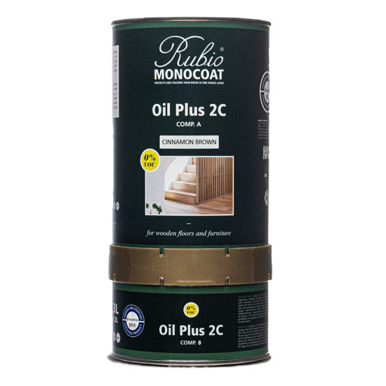 Picture of Rubio Monocoat Oil Plus 2C, 1.3 Liter, Cinnamon Brown