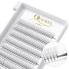 Picture of QUEWEL Premade Fans Eyelash Extensions 3D 0.10C Curl 14mm Middle Part Premade Volume Lash Extensions Short Stem 3D~10D 12D 14D .07/.10 C/D 10-18mm Long Lasting Premade Lash Fans(3D-0.10C-14)