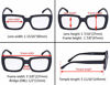 Picture of Eyekepper 4 Pack Stylish Reading Glasses Women - Oversized Square Readers Tortoise