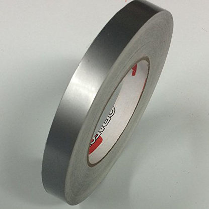 Picture of ORACAL Vinyl Striping Tape 651 - Pinstripes, Decals, Stickers, Striping - 4 inch x 150ft. roll - Silver grey