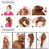 Picture of Lelinta Hair Bun Extensions Wavy Curly Messy Donut Hair Chignons Hair Piece Hairpiece