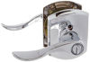 Picture of Schlage Lock Company F51AACC625GRW Greenwich Deco Rose Entry Door Lock Bright Chrome