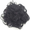 Picture of Lelinta Hair Bun Extensions Wavy Curly Messy Donut Hair Chignons Hair Piece Hairpiece