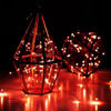 Picture of String Lights,ANJAYLIA 16.5Ft/5M 50leds Bright Light Party Home Festival Decorations Battery Operated Lights(Red)