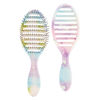 Picture of Wet Brush Speed Dry Hair Brush - Color Wash, Splatter - Vented Design and Ultra Soft HeatFlex Bristles Are Blow Dry Safe With Ergonomic Handle Manages Tangle and Uncontrollable Hair - Pain-Free