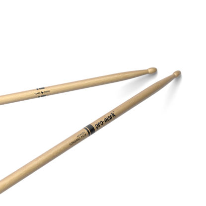 Picture of ProMark Classic Forward 747B Hickory Drumsticks, Oval Wood Tip, One Pair