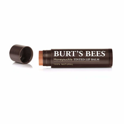 Picture of Burts Bees Tinted Lip Balm, Honeysuckle, 0.15 Ounce (3 Pack)