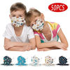 Picture of 4 Ply Kids KF_94 Face_Mask with 4D Protection Designs, 50 Pack Disposable FaceMasks with Nose Wire for Boys Girls School (KF94_Space_06)