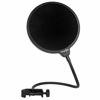 Picture of Enabled Dragonpad USA- 6" Microphone Studio Pop Filter with Clamp - BLK/BLK [3 Pack]