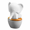 Picture of Elephant Aroma Diffuser | Small Ceramic and Porcelain Wicking Diffuser for Essential Oils | Subtle, Fresh Aroma for Home or Office | 15mL Reservoir, 2 Weeks per Fill | No Electricity or Water Required