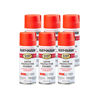 Picture of Rust-Oleum 347023-6PK Stops Rust Spray Paint, 12 Oz, Satin Fire Red, 6 Pack