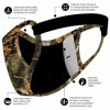 Picture of Safe+Mate x Case-Mate - Cloth Face Mask - Washable & Reusable - Adult L/XL - Cotton - Includes Filter - 3 Pack - Hunter Camo