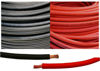 Picture of 8 Gauge 8 AWG 5 Feet Black + 5 Feet Red Welding Battery Pure Copper Flexible Cable Wire - Car, Inverter, RV, Solar