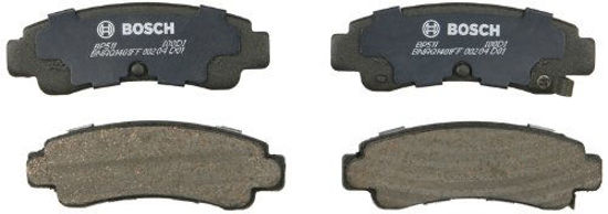 Picture of BOSCH BP511 QuietCast Premium Semi-Metallic Disc Brake Pad Set - Compatible With Select Nissan NX, Sentra; REAR