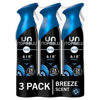 Picture of Febreze Air Freshener Spray, Unstopables Breeze Scent, Odor Eliminator for Strong Odor, 8.8 oz (Pack of 3)