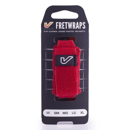 Picture of Gruv Gear FretWraps HD 'Fire' String Muter 1-Pack (Red, Medium) (FW-1PK-RED-MD)