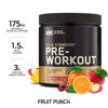 Picture of Optimum Nutrition Gold Standard Pre-Workout, Vitamin D for Immune Support, with Creatine, Beta-Alanine, and Caffeine for Energy, Keto Friendly, Fruit Punch, 30 Servings (Packaging May Vary)