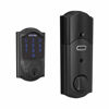 Picture of SCHLAGE BE469ZP CAM 622 Connect Smart Deadbolt with alarm with Camelot Trim in Matte Black, Z-Wave Plus enabled