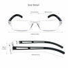 Picture of LifeArt 4 Pairs Reading Glasses, Blue Light Blocking Glasses, Computer Reading Glasses for Women and Men, Fashion Rectangle Eyewear Frame(4 Colors, +3.25 Magnification)