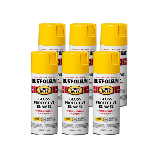 Rust-Oleum 12 oz Stops Rust Protective Enamel Spray Paint - Gloss Sunburst Yellow