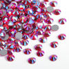 Picture of BEADSLAND 288 Pieces Flat Back Crystal Rhinestones Round Gems,Light Siam AB,SS30,6.3-6.5mm