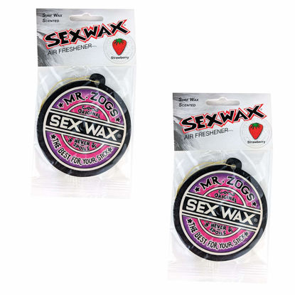  Sex Wax Air Fresheners 4-Pack (2 X's Coconut Scent & 2