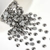 Picture of Beadsland 1440 Pieces Flat Back Crystal Rhinestones Round Gems,Hematite,SS10,2.7-2.9mm