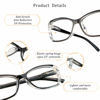 Picture of 5 Pairs Reading Glasses, Blue Light Blocking Glasses, Computer Reading Glasses for Women Men, Fashion Eyewear Frame (5 Colors, +1.50 Magnification)