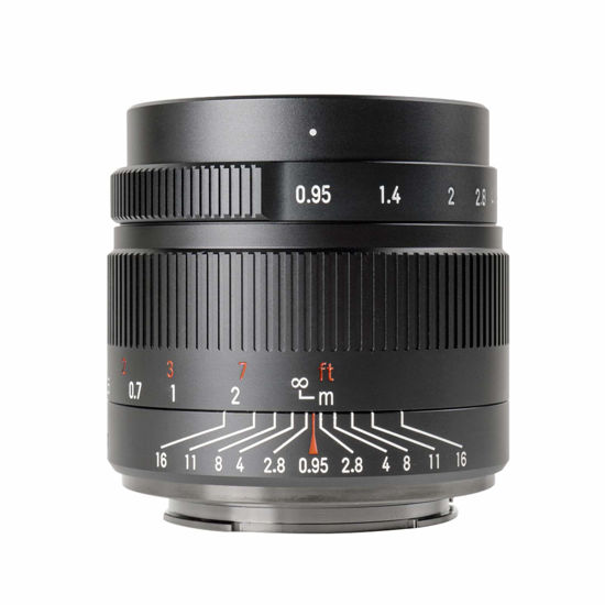 Picture of 7artisans 35mm F0.95 Large Aperture APS-C Mirrorless Cameras Lens for M4/3 MFT,Compatible with Panasonic GF1 GF2 GF3 GF5 GF6 GF7 GF8 GF9 G1 G2 G3 G4 G5 G6 G85 GH1 GH4 GH5