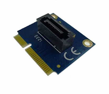 Picture of mSATA to 7pin SATA Adapter