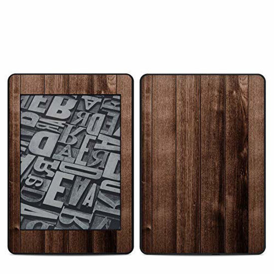 Picture of Stained Wood Amazon Kindle Paperwhite 2018 Full Vinyl Decal - No Goo Wrap, Easy to Apply Durable Pro