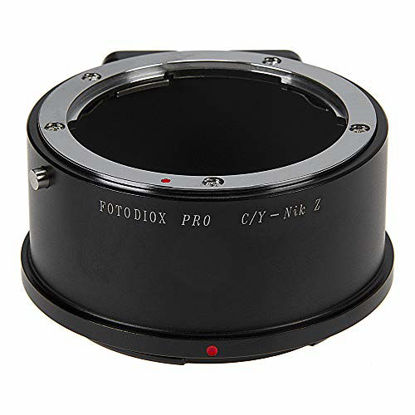 Picture of Fotodiox Pro Lens Mount Adapter Compatible with Contax/Yashica (CY) SLR Lenses to Nikon Z-Mount Mirrorless Camera Bodies