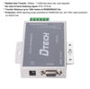 Picture of DTECH Bi-Directional Active RS232 to RS485 RS422 Serial Converter with Surge Protection 600W 15KV ESD DB9 to RJ45 Phoenix Contacts Adapter Power Supply TX RX LEDs for Long Haul Data Communication 