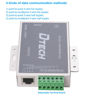 Picture of DTECH Bi-Directional Active RS232 to RS485 RS422 Serial Converter with Surge Protection 600W 15KV ESD DB9 to RJ45 Phoenix Contacts Adapter Power Supply TX RX LEDs for Long Haul Data Communication 