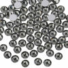 Picture of beadsland 1440pcs Flat Back Crystal Rhinestones Round Gems for Nail Art and Craft Glue Fix,Black Diamond(SS16(3.8-4.0mm))