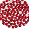 Picture of beadsland 1440 Piece Flat Back Crystal Rhinestones Round Gems,1.3mm-6.5mm,Dark Siam (SS20(4.6-4.8mm))